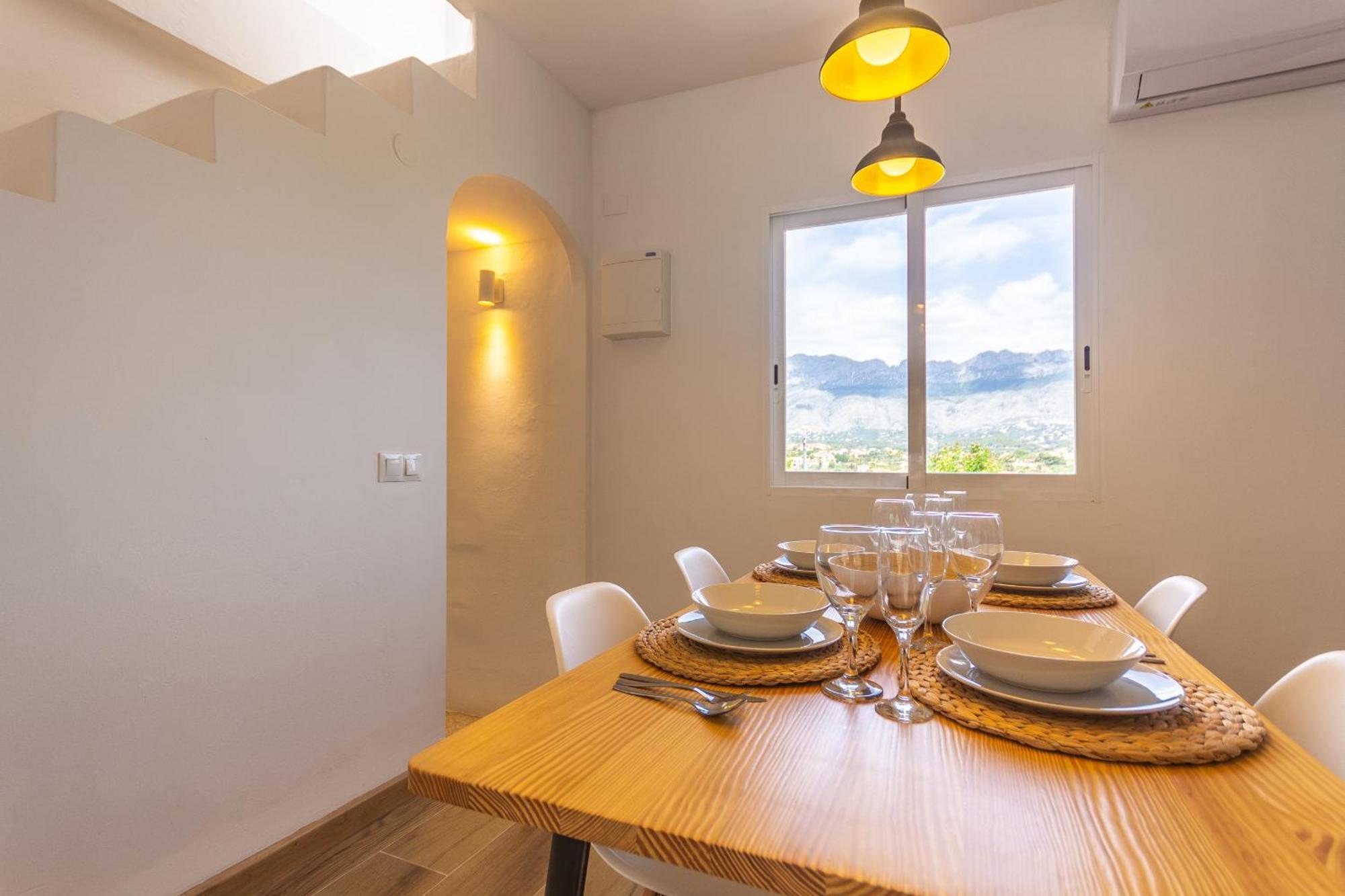 Wonderful Views Terrace 3Br Cottage - Bbq - Ac Altea Exterior photo